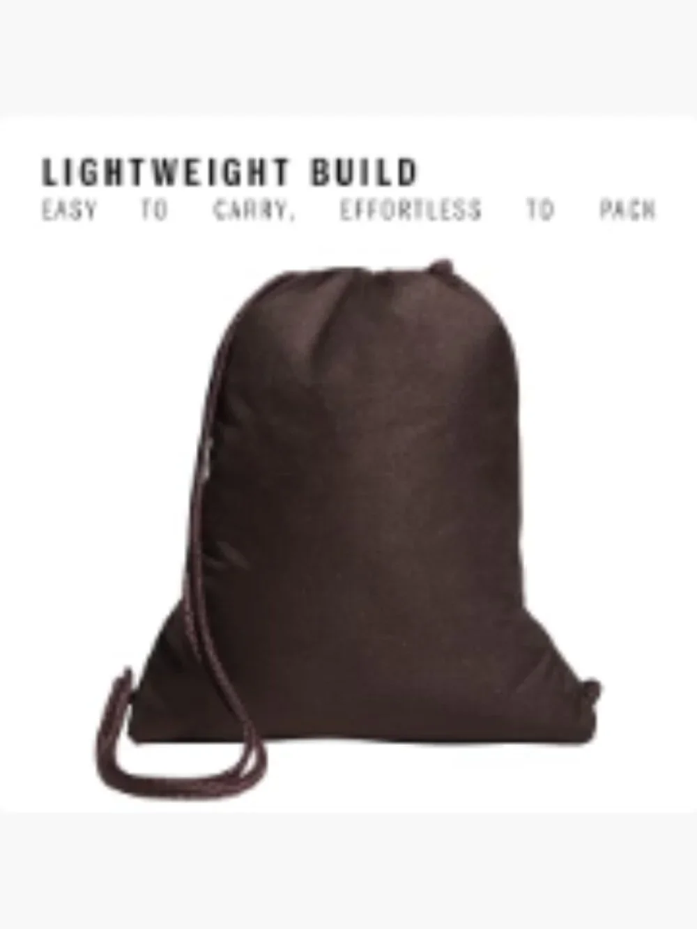 adidas Alliance Drawstring Gym Sackpack - Lightweight Durable Polyester with
